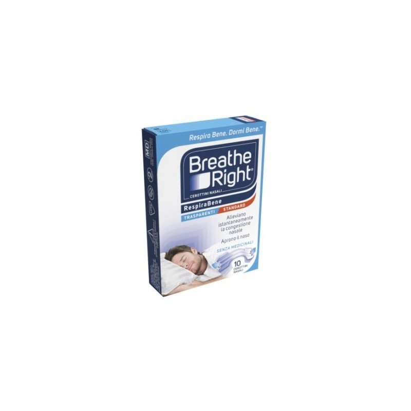 breathe right trasparenti 10pz breathe right trasparenti 10pz